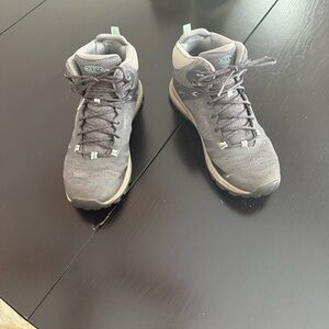 Keen Charcoal Blue Hiking Boots